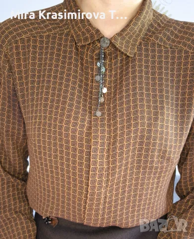 Винтидж шик сет – риза, пола и аксесоари, XS, снимка 6 - Други - 50229922