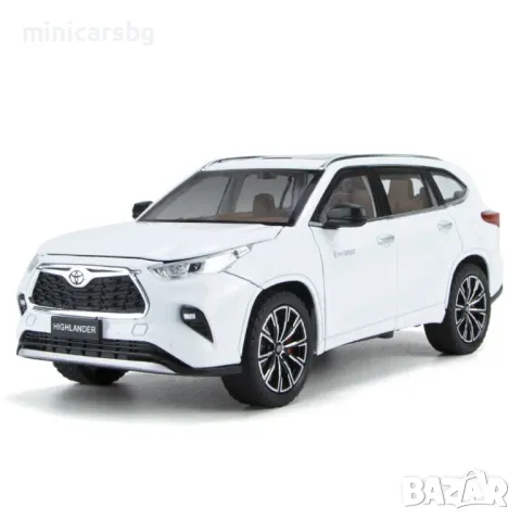 Метални колички: Toyota Highlander, снимка 1 - Колекции - 47104412