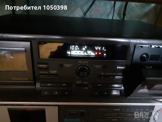 Идеален дек Technics SR-TR 373- Японски двукасетъчен автореверс, снимка 6 - Декове - 52688968