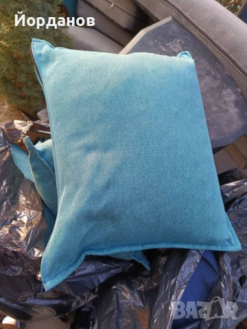 Декоративни възглавници с пълнеж - силиконови топчета