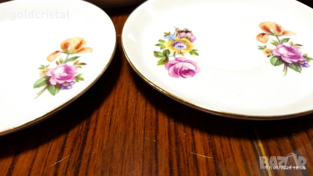 стар български порцелан чаши за кафе, снимка 5 - Антикварни и старинни предмети - 50587724