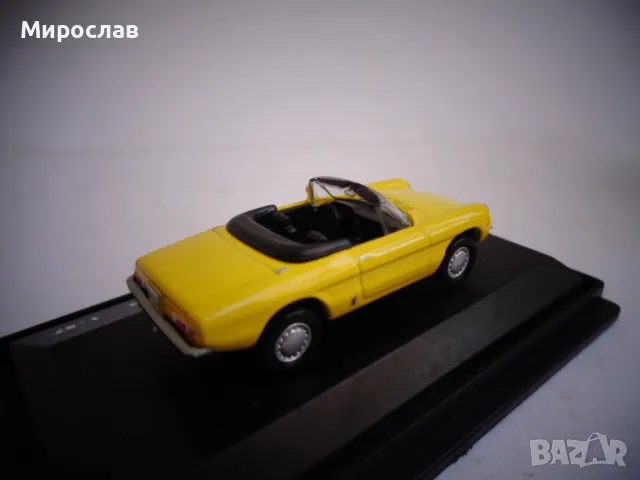 1:87 H0 SCHUCO ALFA ROMEO SPIDER КОЛИЧКА МОДЕЛ ИГРАЧКА, снимка 4 - Колекции - 47801418