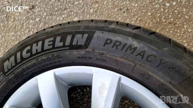 Шкода 16 5х112 лети джанти Skoda Octavia. 205/55/16 Мишелин , снимка 7 - Гуми и джанти - 53692820