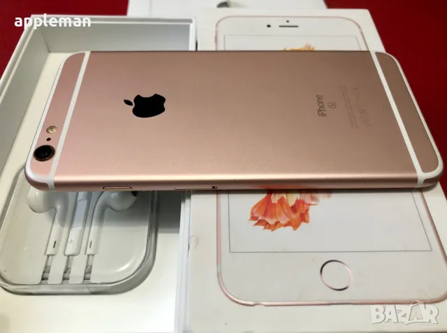 НОВ Apple iPhone 6s Plus 64Gb Rose Gold Фабрично отключен, снимка 5 - Apple iPhone - 47068002