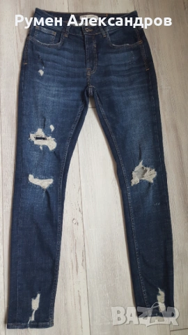 Мъжки дънки размер S за младеж с р-р W30 L30 в лот от 3 броя, снимка 12 - Дънки - 53940364