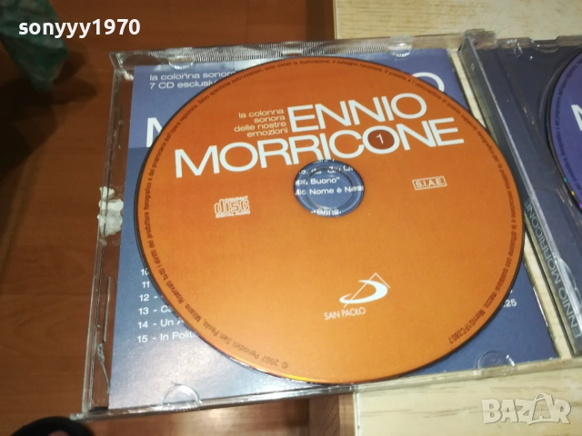MORRICONE X2 CD 2509251332, снимка 5 - CD дискове - 51833968