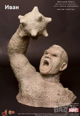 Hot Toys Spider-Man 3 (Black Suit) Deluxe 1/6th/ Спайдър - мен симбиотичен лукс издание, снимка 10 - Колекции - 47223401