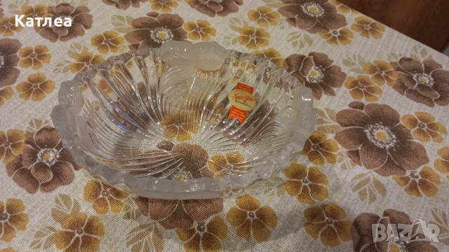 Кристална бонбониера , снимка 2 - Декорация за дома - 53702903
