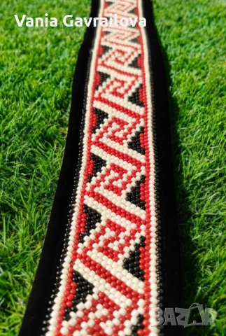 Мънистен колан, снимка 2 - Колани - 52444033