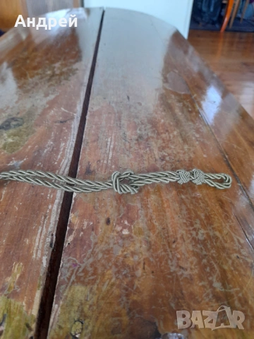 Стар шнур за фуражка, снимка 3 - Други ценни предмети - 53306266