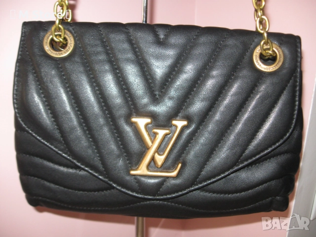 Louis Vuitton оригинална дамска чанта естествена кожа, снимка 10 - Чанти - 52396572