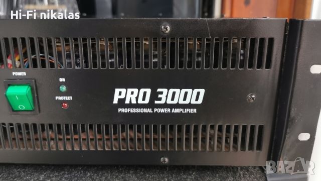 професионално стъпало усилвател  SOUNDMASTER PRO3000, снимка 5 - Ресийвъри, усилватели, смесителни пултове - 45792230