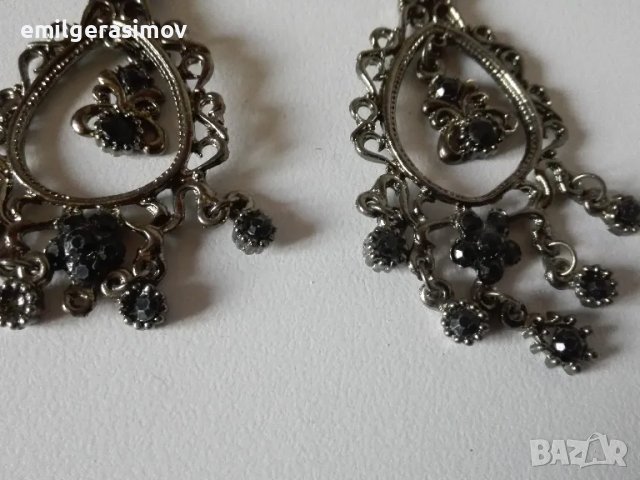 Възрожденски обеци и гривна филигран., снимка 5 - Антикварни и старинни предмети - 49867247