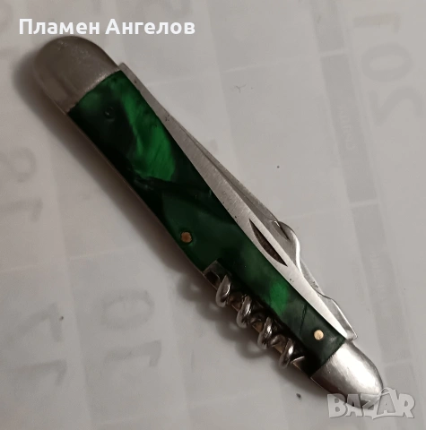 Българска ножка, сгъваемо, джобно ножче "Буковец" 