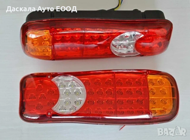 1 бр. ЛЕД LED 12V и 24V Диодни задни стопове светлини за камион бус Тир, снимка 2 - Аксесоари и консумативи - 16991767