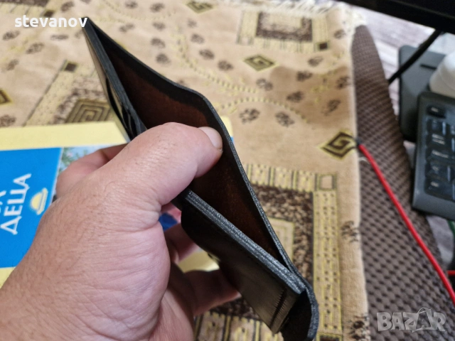 портфейл уникален дизайн от телшка кожа оргинал, снимка 3 - Портфейли, портмонета - 53161869