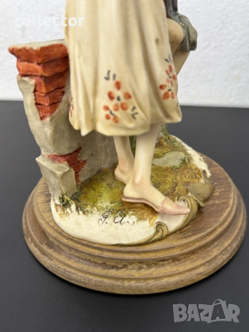 Порцеланова фигура - „Любяща сестра“ от Джузепе Армани №7960, снимка 5 - Колекции - 53838700