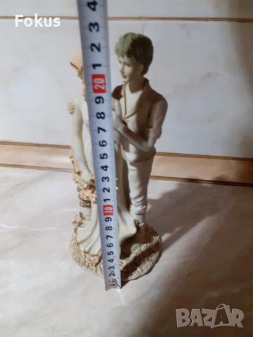 Страхотна красива статуетка влюбени, снимка 7 - Антикварни и старинни предмети - 53356316