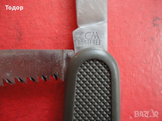 Немски армейски войнишки нож ССМ, снимка 3 - Ножове - 53023840