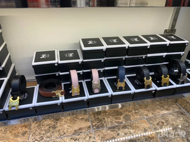 колани от естествена кожа в кутия Dolce&Gabbana louis vuitton guess gucci , снимка 8 - Колани - 51271494