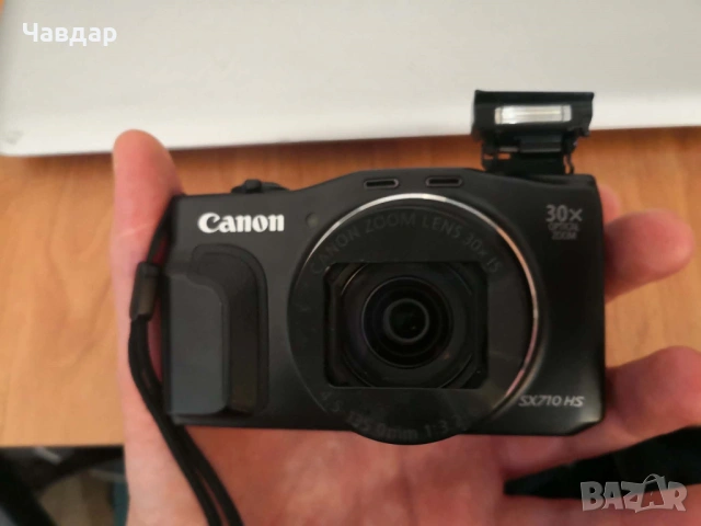 Фотоапарат Canon powershot sx710 hs, снимка 5 - Фотоапарати - 41913280