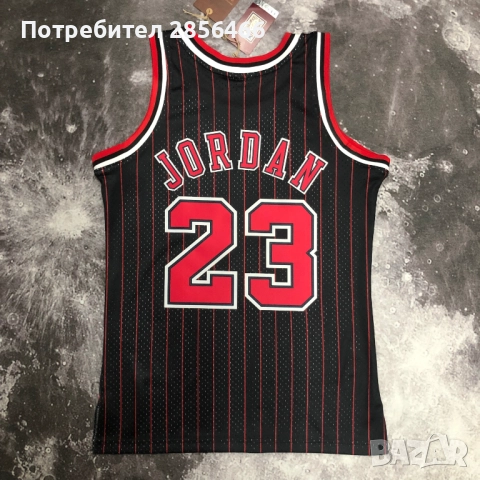 Мъжки потник Mitchell&Ness Chicago Bulls Michael Jordan размер XL, снимка 3 - Тениски - 52183350
