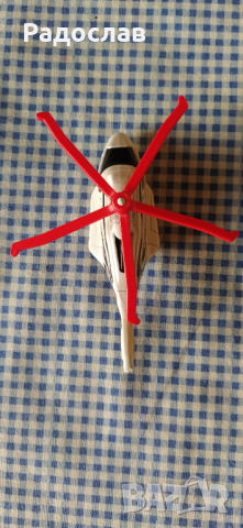 Matchbox хеликоптер Rocket fyr-1, снимка 1 - Колекции - 44942730