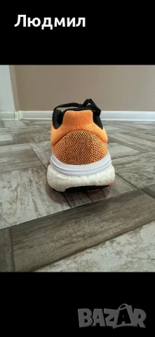 Мъжки маратонки Adidas – оранжеви, като нови, снимка 4 - Други - 53665549