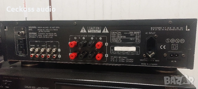 Стерео ресивър DENON DRA-385RDS, снимка 5 - Ресийвъри, усилватели, смесителни пултове - 53723393