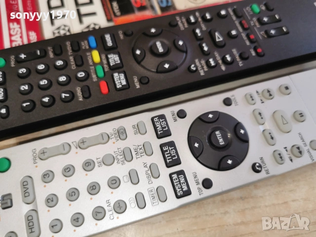 SONY HDD/DVD REMOTE-ВНОС ENGLAND 0503261322, снимка 12 - Дистанционни - 53720811