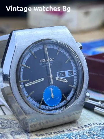 Часовник seiko 6139-8020 chronograph , снимка 8 - Мъжки - 50429804