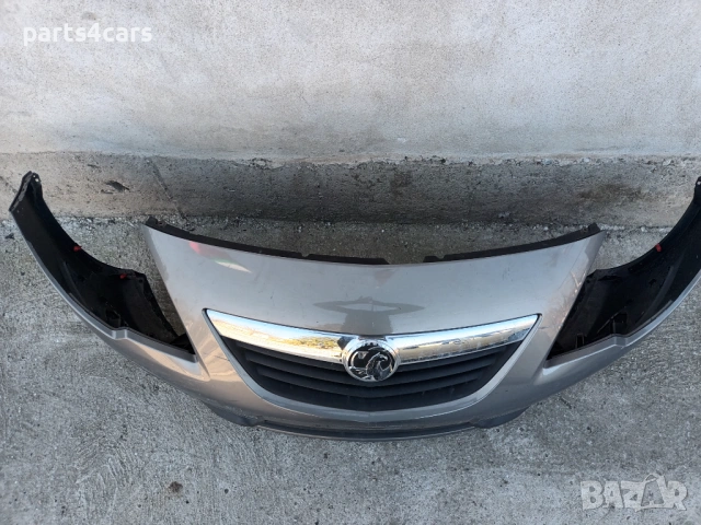 предна броня за опел мерива Б с маска решетки парктроник OPEL MERIVA B, снимка 4 - Части - 53853394