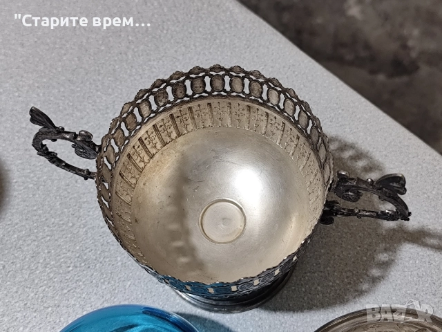 Антикварна Захарница / Бонбониера WMF, снимка 10 - Антикварни и старинни предмети - 52347514