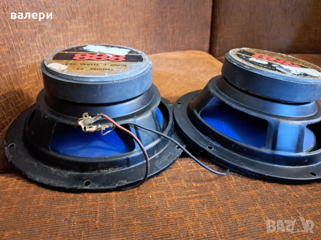 Тонколони 4 ома 250 вата внос от Германия в добро състояние, снимка 3 - Тонколони - 53874808