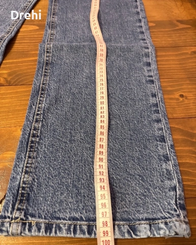 Дамски широки дънки 36 размер , снимка 2 - Дънки - 53962574