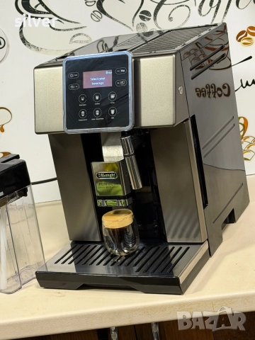 Кафемашина кафе автомат delonghi perfecta evo с гаранция, снимка 5 - Кафемашини - 52634432
