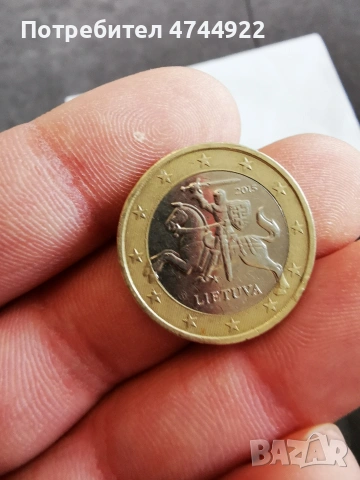 1 евро Литва