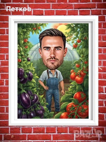 Карикатури по снимка–перфектен подарък за рожден ден, годишнина и други поводи, снимка 3 - Картини - 52130283