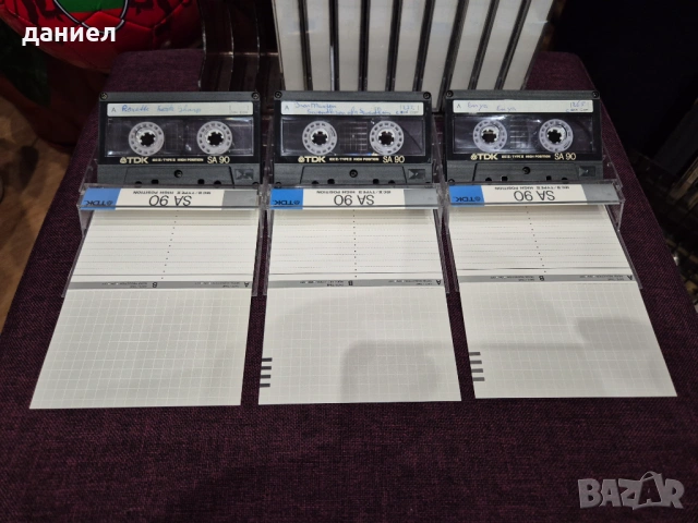 Качествени аудио касети TDK SA90 - Roxette, TOTO, ABBA, Vangelis, Enya, Iron Maiden, Elvis Presley, снимка 5 - Аудио касети - 53168746