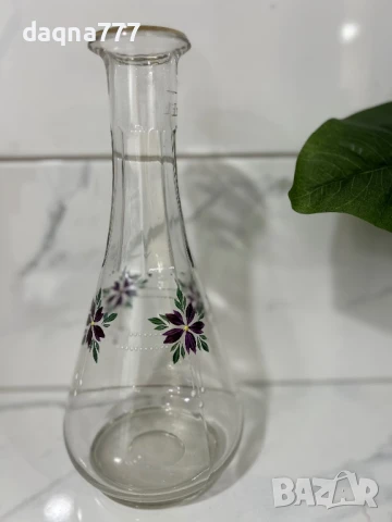 Vtg ръчно рисувана ваза/ гарафа Германия от 60-те години, снимка 6 - Декорация за дома - 50680227