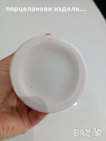 Порцеланова прекрасна стара ваза, снимка 9 - Вази - 52690153