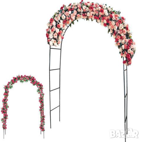 Градинска пергола арка за увивни растения, рози, цветя, сватбена арка, снимка 2 - Други - 45696430