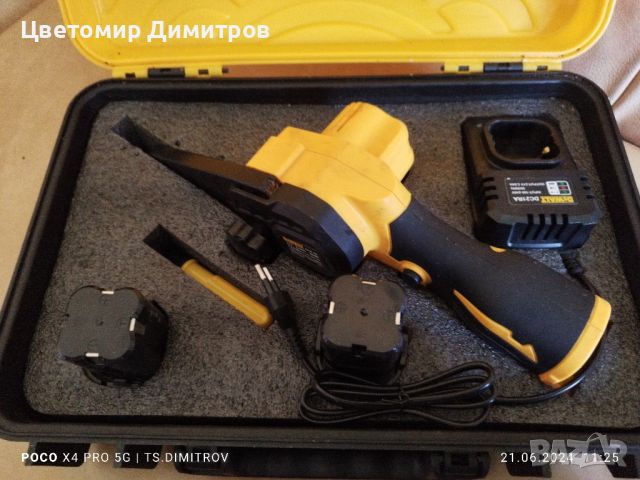 Акумулаторен верижен трион DeWALT GTA26, снимка 7 - Други инструменти - 46304456