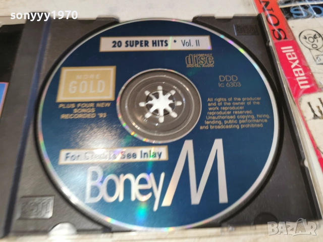 BONEY M CD 0903261317H2E6R, снимка 2 - CD дискове - 53766715