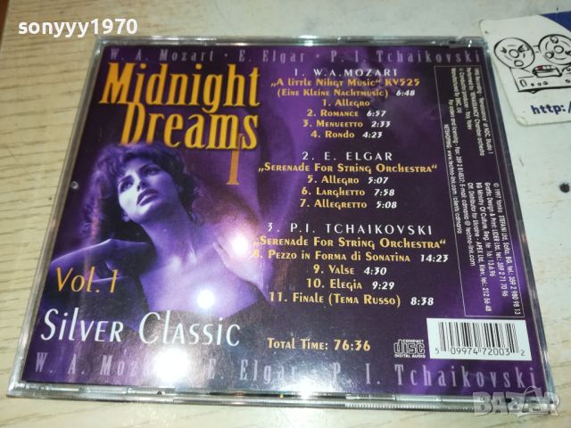 MIDNIGHT DREAMS-CD 2505241950, снимка 8 - CD дискове - 45904899