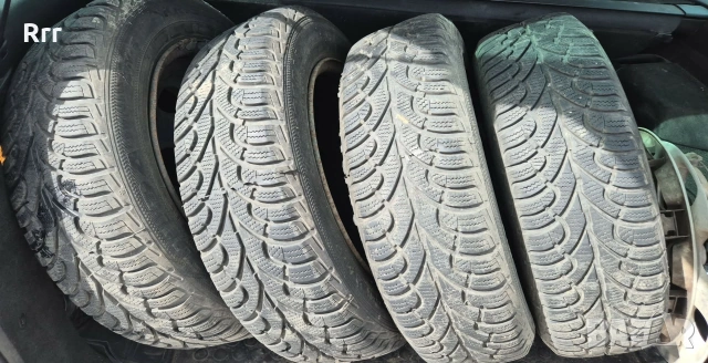 Продавам железни джанти с гуми 15 4х108 185 65 15 , снимка 2 - Гуми и джанти - 54004567