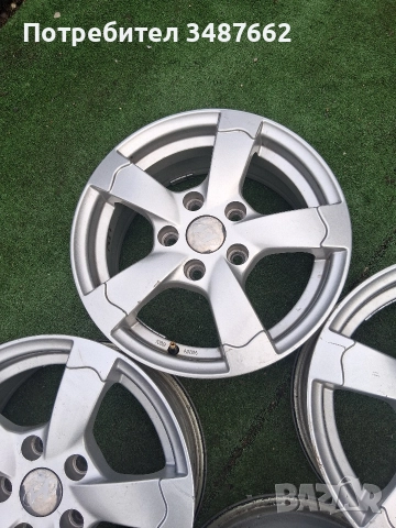 15цола за ХЮНДАЙ Мицибиши Киа Мазда 6.5J ×15 ет 45 ц.67.1 мм 5× 114.3мм , снимка 7 - Гуми и джанти - 52679221