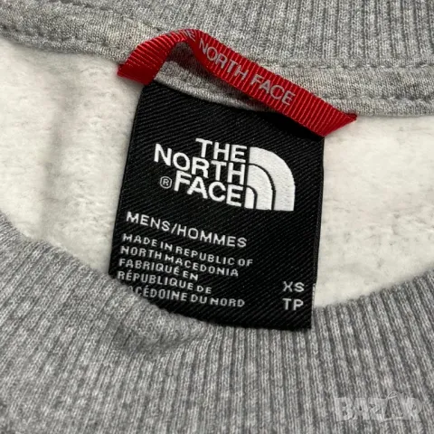 Опигинална мъжка блуза The North Face Simple Down Crew | XS - S размер, снимка 6 - Блузи - 48777137