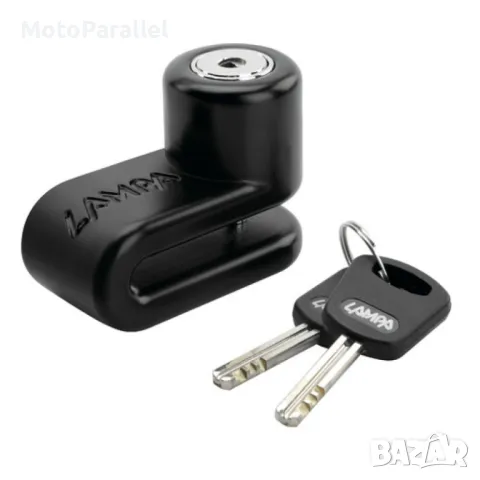 Мото заключвалка диск Pinch Ø 5,5 mm black, снимка 2 - Аксесоари и консумативи - 47217371