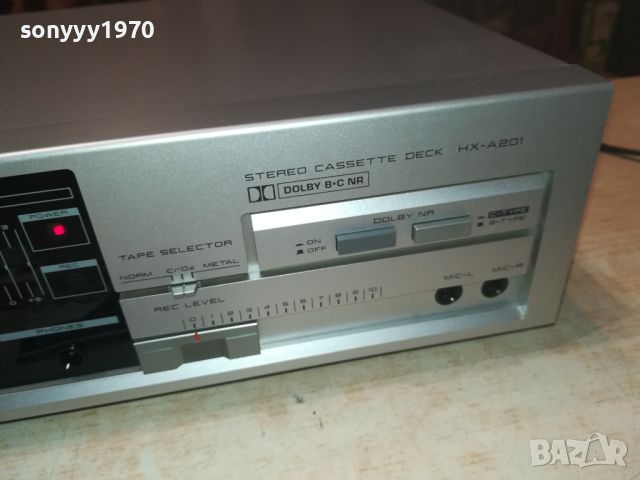 AKAI HX-A201 DECK-MADE IN JAPAN-ВНОС SWISS 0707241017, снимка 11 - Декове - 46498510